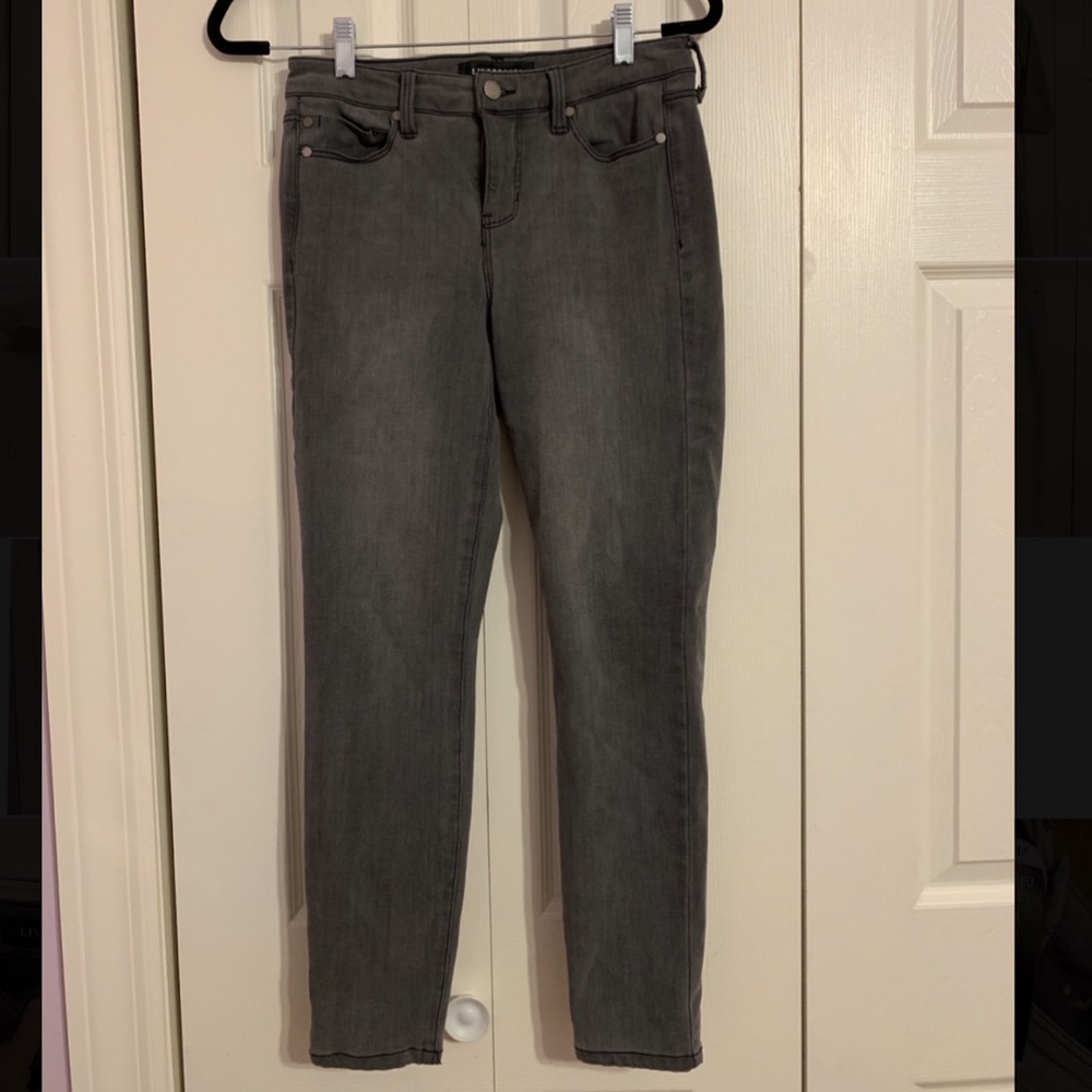 Gray jeans